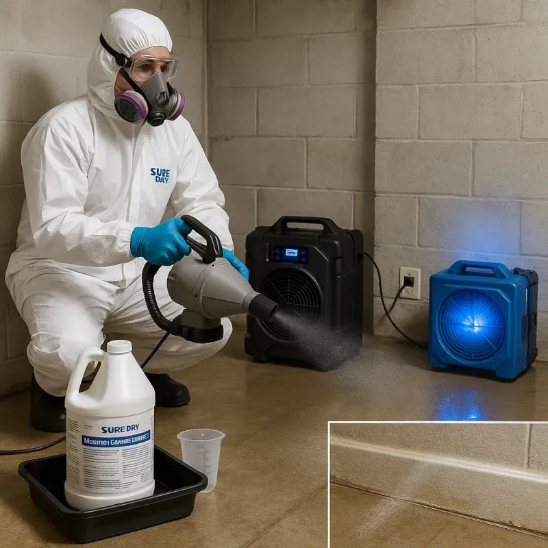 Sanitization and Odor Removal process in Wood County, OH