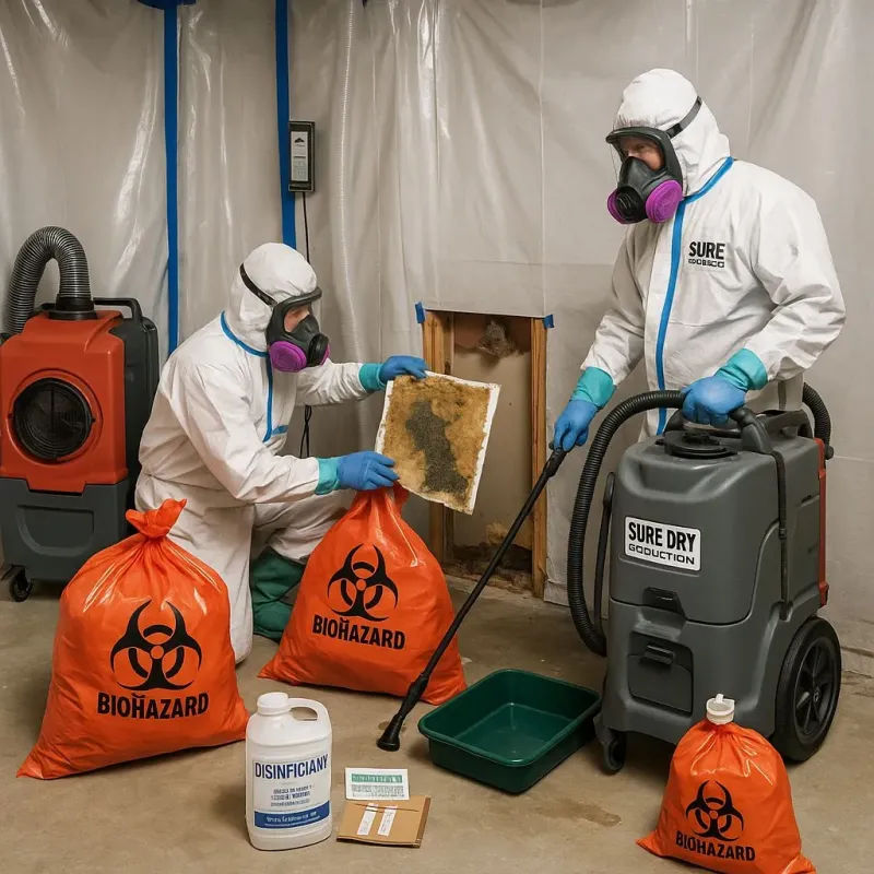 Contaminated Water Handling Protocols process in Wood County, OH